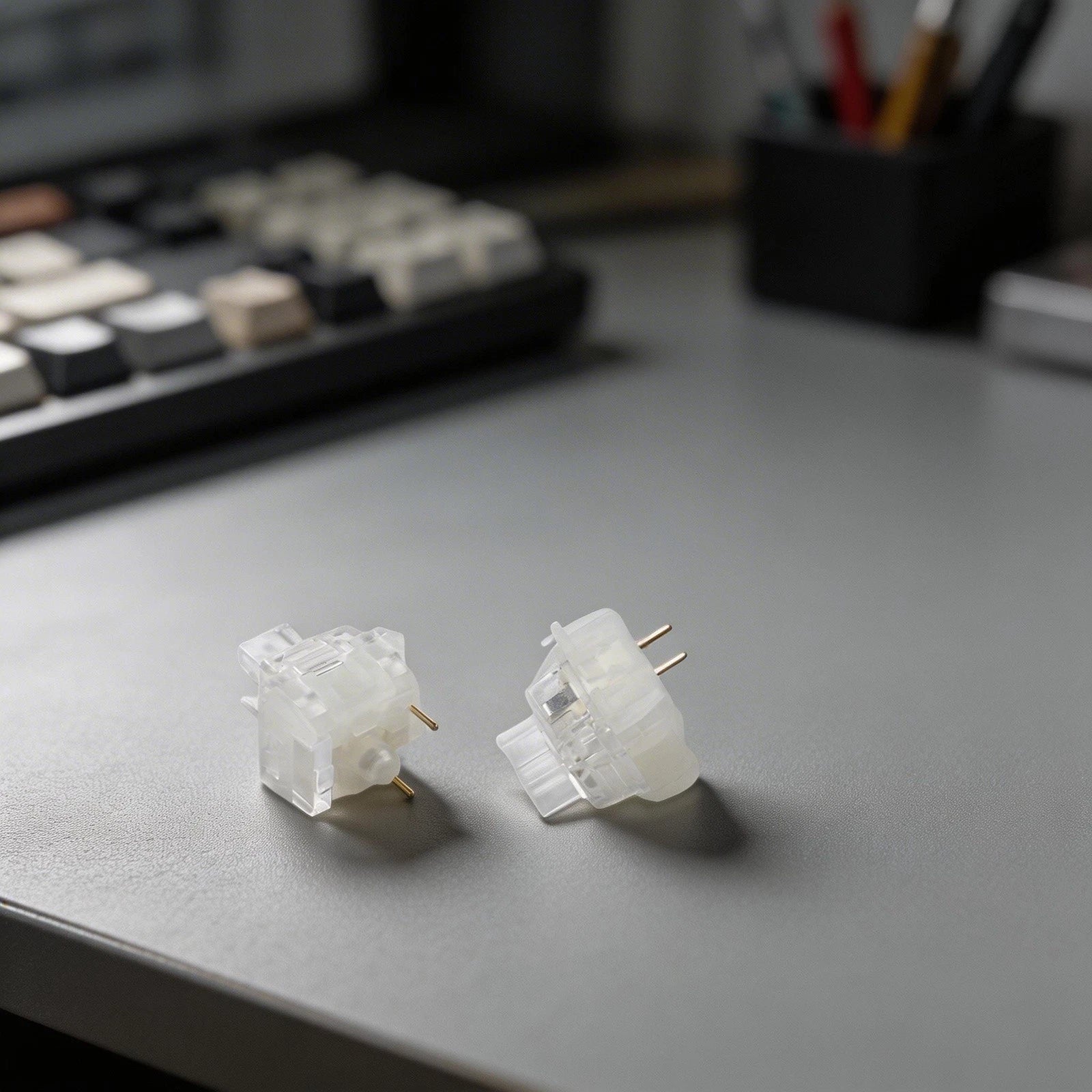 10X TTC V2 Mechanical Keyboard Switches Silent Linear RGB