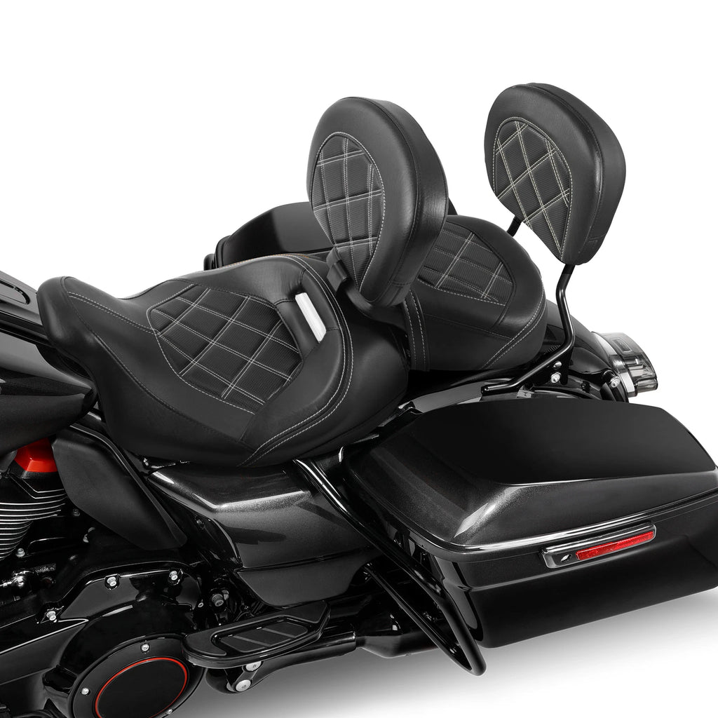 Backrest Pad for Harley CVO Street Road Glide (2009–2023)