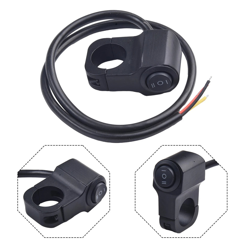 12V Motorcycle Headlight Switch for Handlebar (Universal Fit)