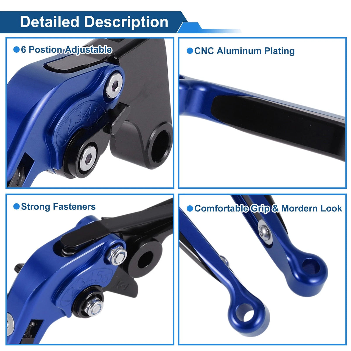 Adjustable Brake Clutch Lever for Yamaha YZF R1 (1999–2001)