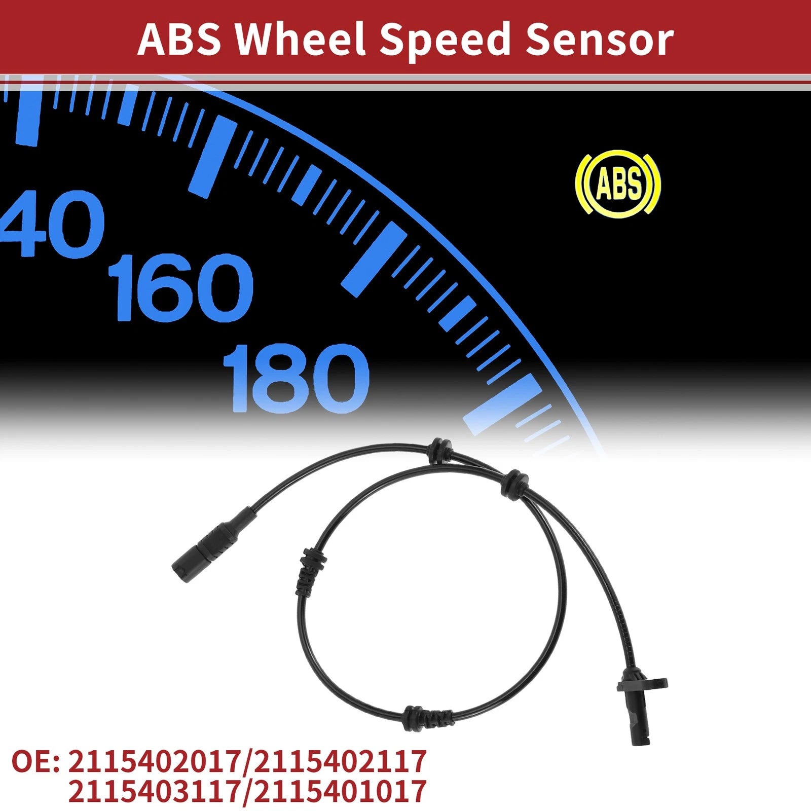 ABS Wheel Speed Sensor Replacement for Mercedes-Benz E350 (2006–2009)
