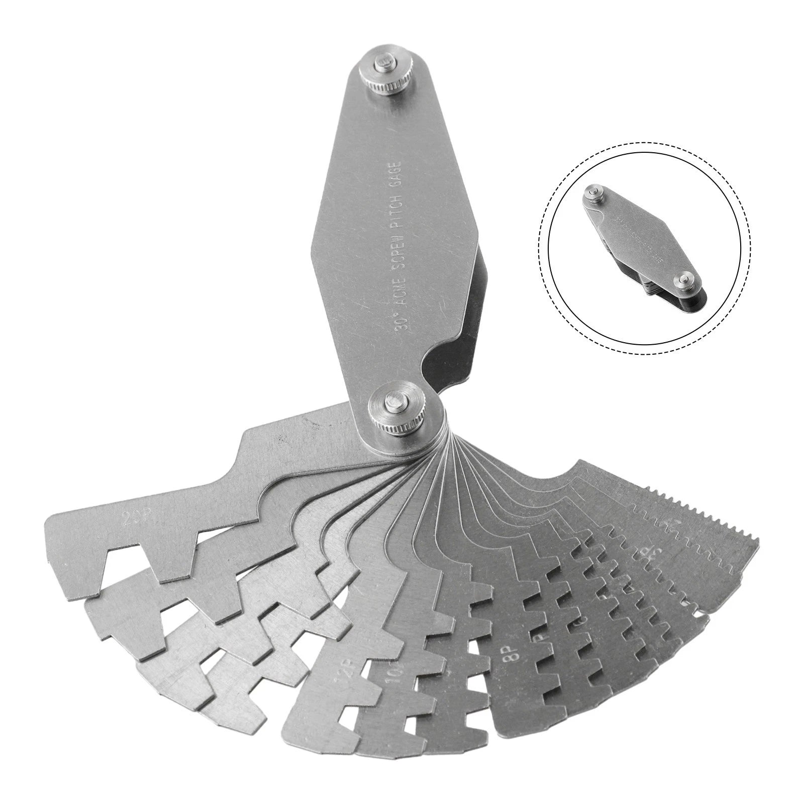 Screw Thread Gauge for ACME TR30 (Stainless Iron)