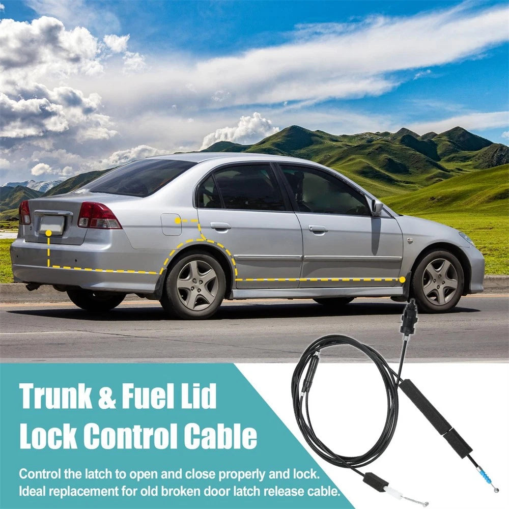 Trunk Lid Fuel Door Release Cable #74880-S5A-305 fit for Honda Civic 2001-2005