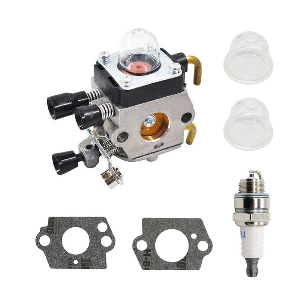 Carburetor Spark Plug Primer Bulb Gasket for STIHL FS38 FS45 FS46 FS55 KM55 (2000–2023)