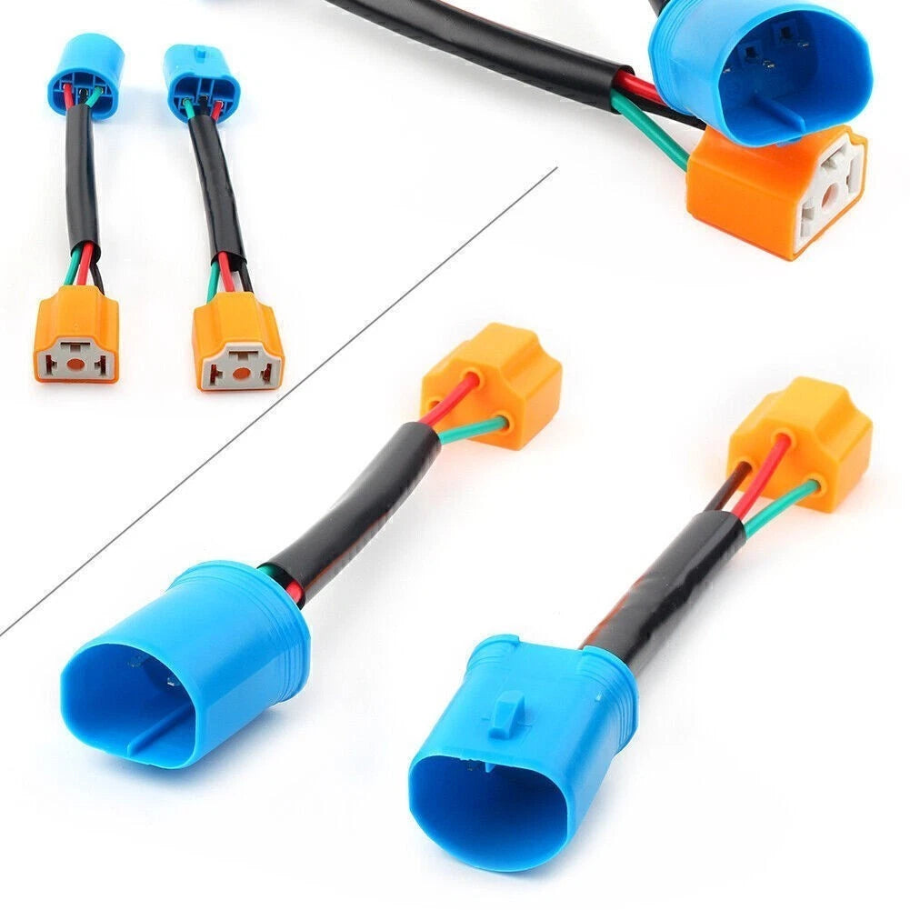 Conversion Wire Harness for 9007 HB5 to 9003 HB2 H4 (2X)