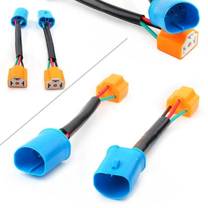 Conversion Wire Harness for 9007 HB5 to 9003 HB2 H4 (2X)