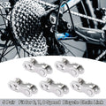 Bike Master Chain Link 6 7 8 Speed Pair with Tool for Removal (Silver)