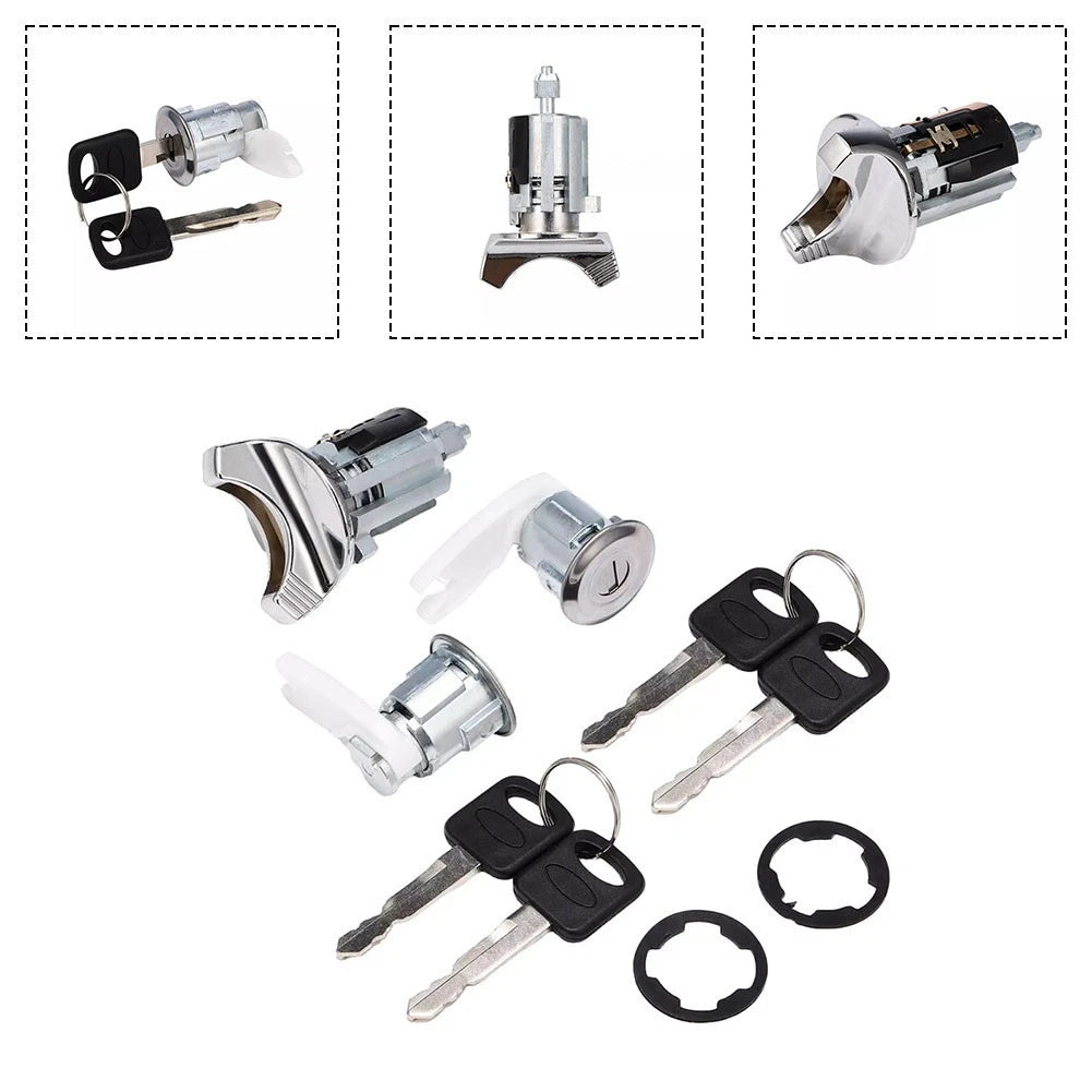 Ignition and Door Locks Complete Set for Ford Trucks (1992–1996)