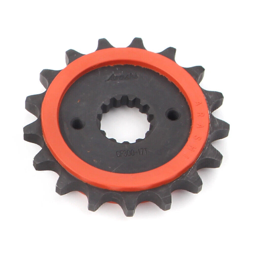 17T Rubber Cushioned Front Sprocket for Suzuki GSXR1300 (1999–2007)