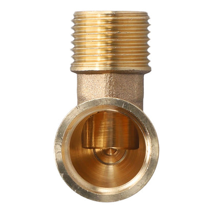 3-Piece Brass Pipe Connector Kit for Adjustable Angles