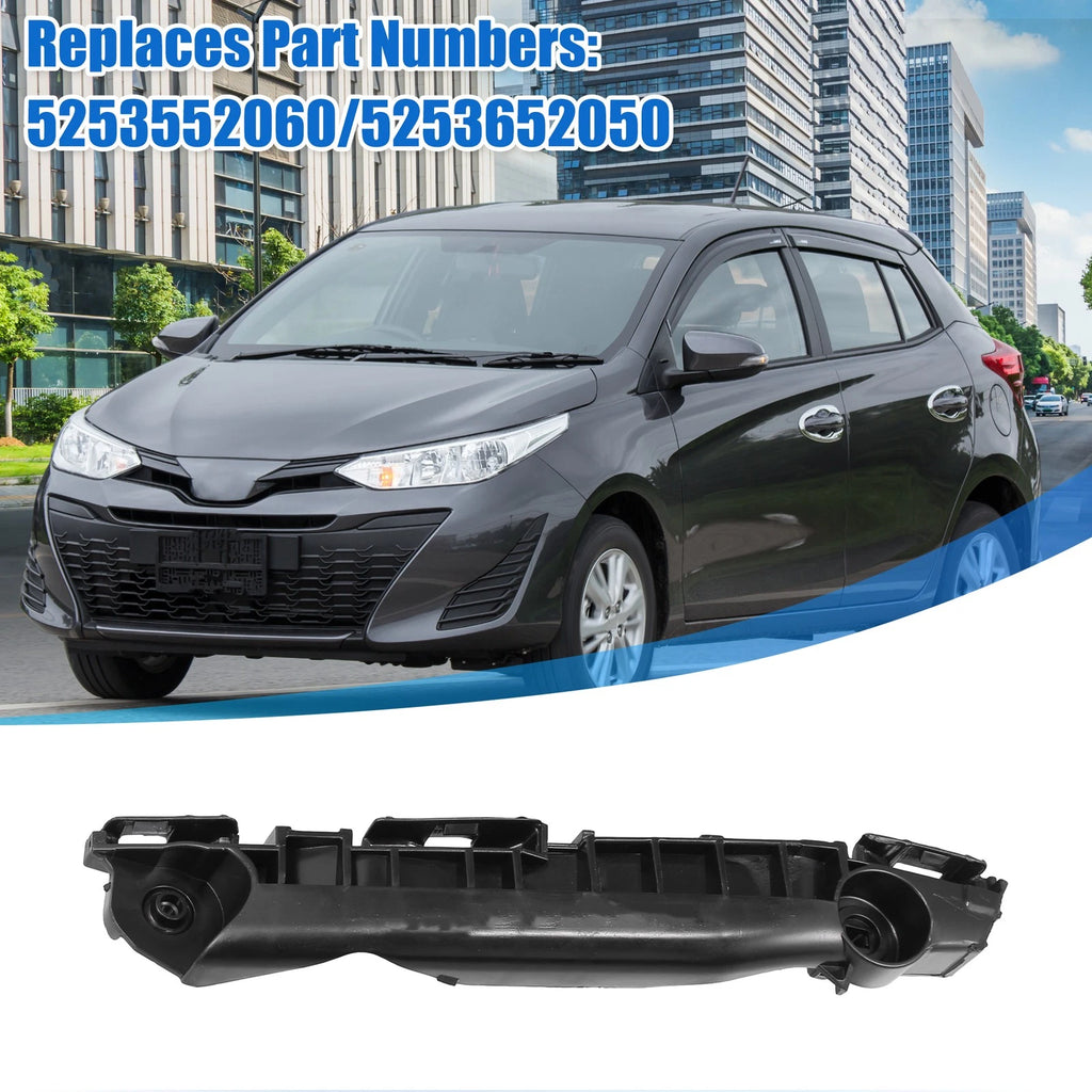 Bumper Bracket Side Retainer Pair Replacement for Toyota Yaris Base (2007–2009)