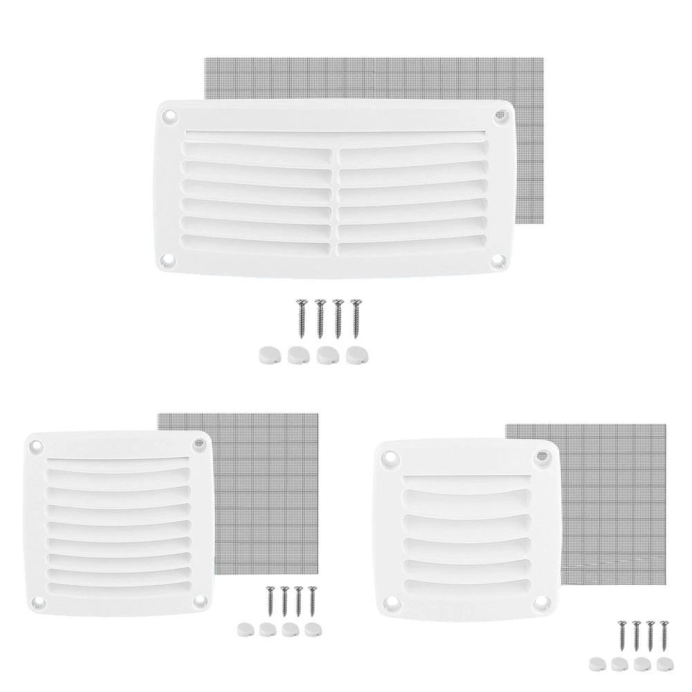 Louvered Square Air Vent for RV Boat