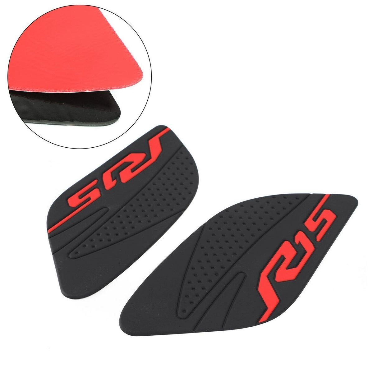 2X Tank Pads Traction Grips Protector for Yamaha R15 V3 (2017–2020) T9