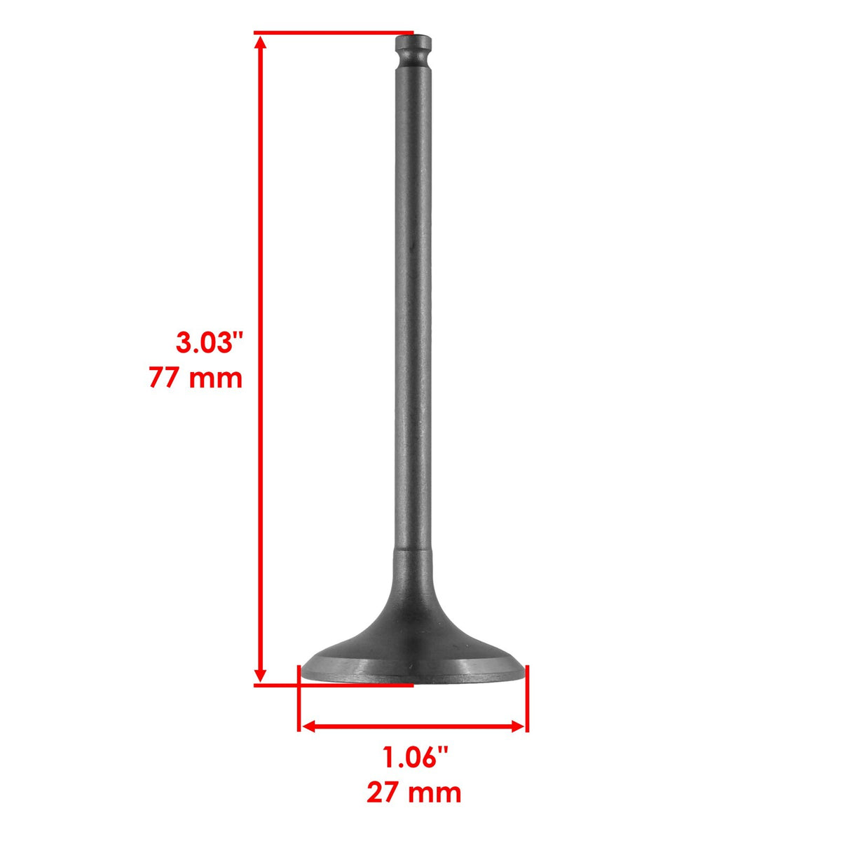 Outer Intake Valve with Exhaust Valve for Yamaha YFZ450 (2004–2009)