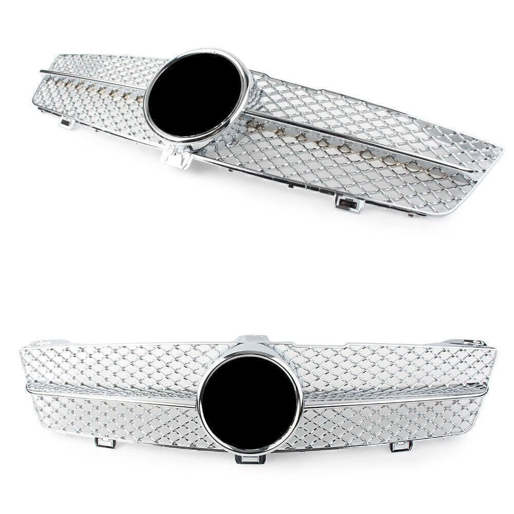 Chrome Front Grill for Mercedes-Benz CLS-Class W219 (2008–2011)