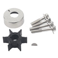 Water Pump Repair Impeller Kit for Yamaha 2-Stroke 25-30 HP Outboard (1990-2023)