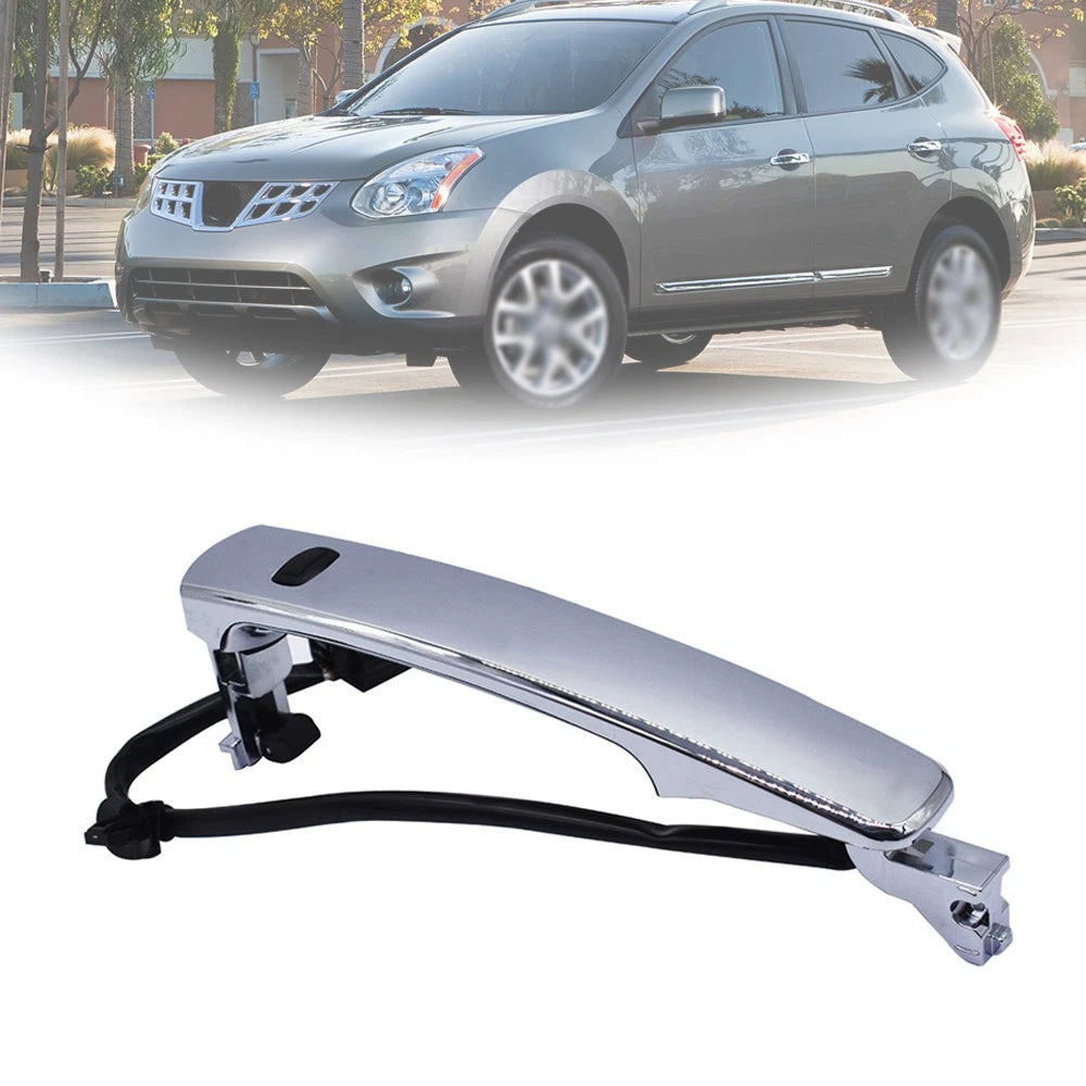 Chrome Outside Left Door Handle for Nissan Rogue (2010–2013)