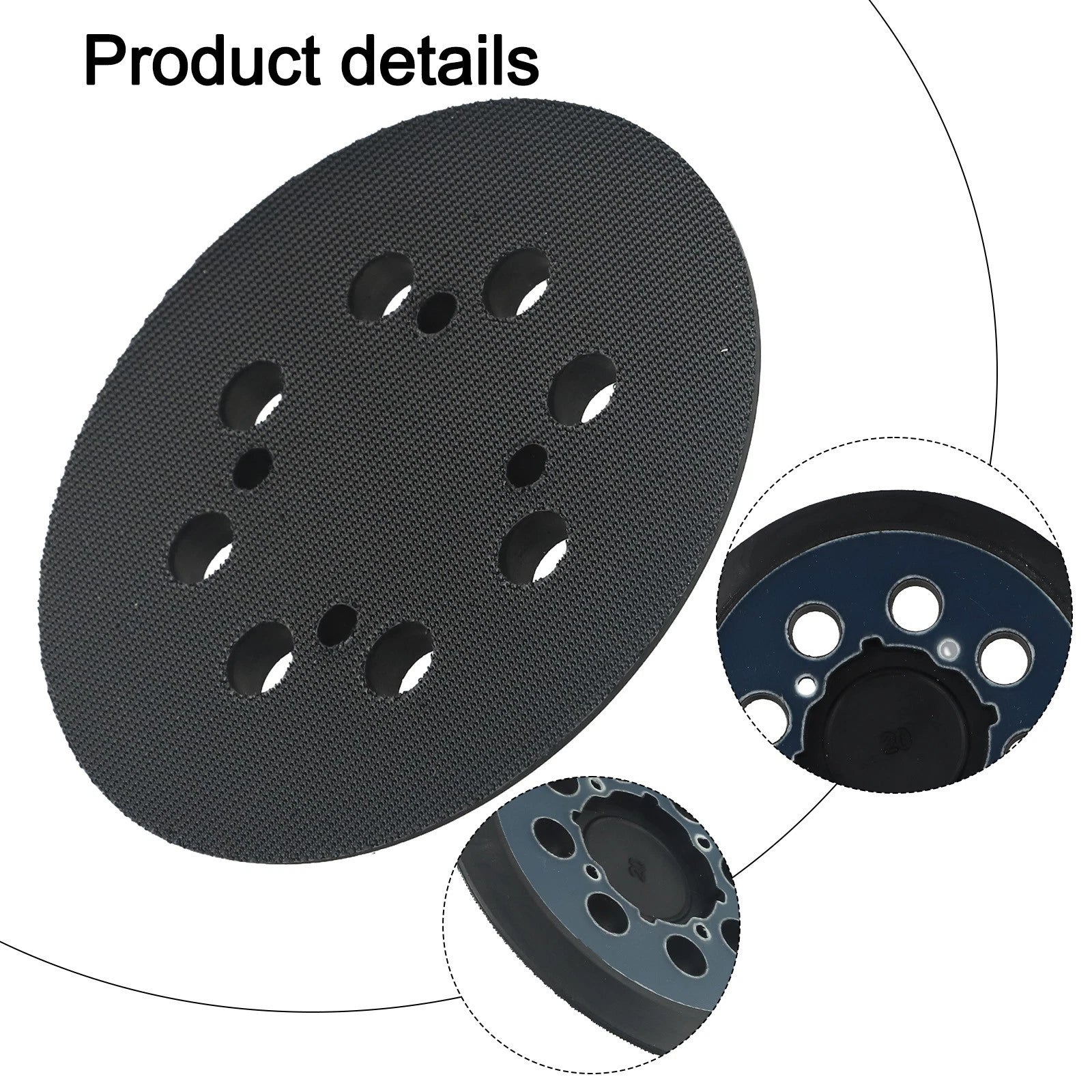 Sander Pad for CRAFTSMAN CMCW220B & CMEW231 (5" 8 Hol)