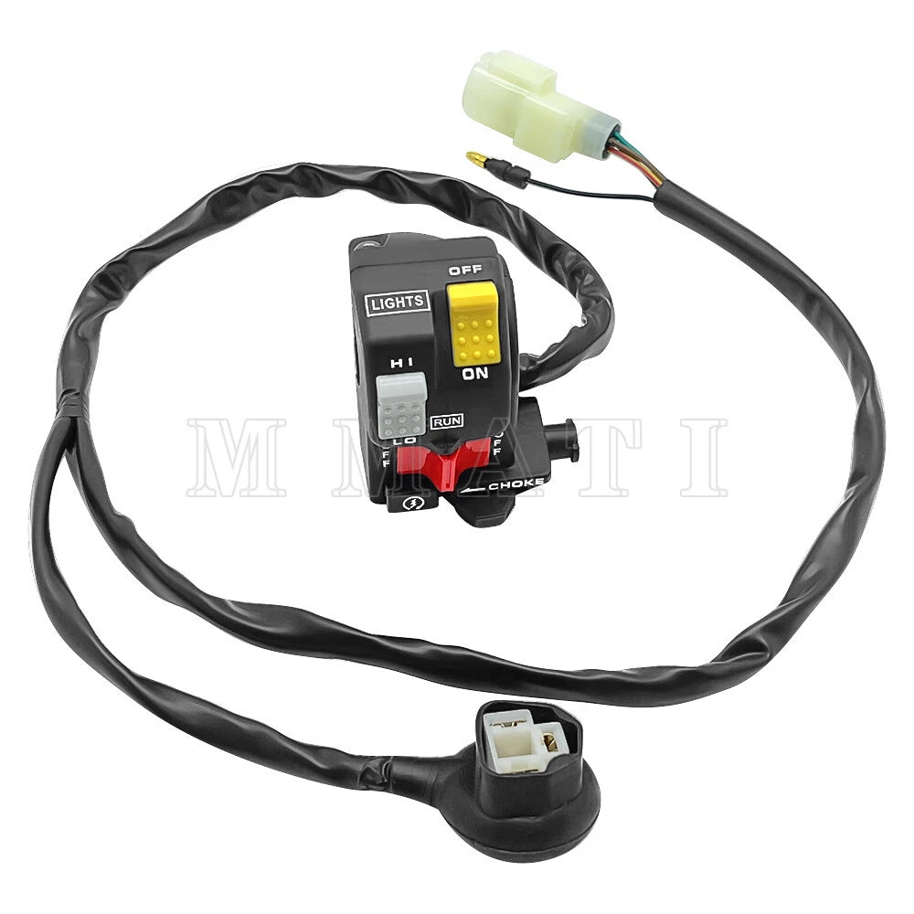 Left Handlebar Start Stop Switch for Honda FourTrax 350 TRX350 (1986–1987)