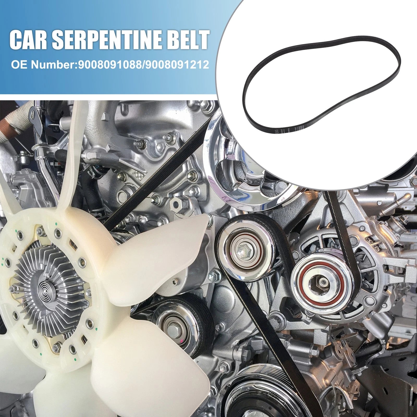 Serpentine Belt Replacement for Toyota Avalon (1995–2004)