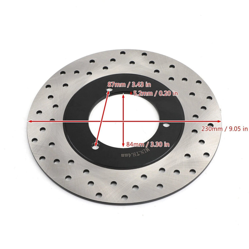 Rear Brake Rotor Disc for Yamaha YP250 Majesty/Skyliner (1998–1999) 5CG-2582W-00 T9