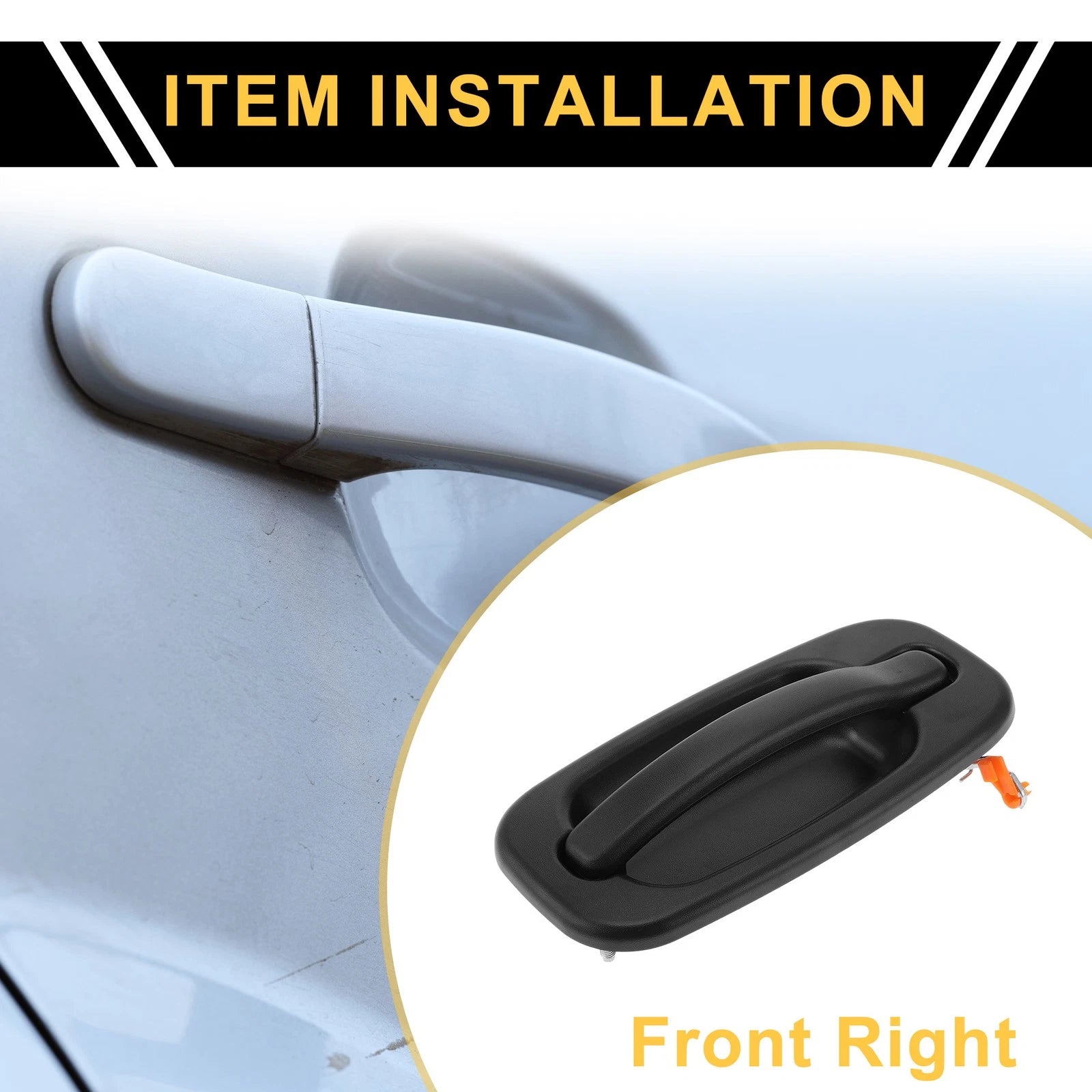 Front Right Exterior Door Handle for Cadillac Escalade, Escalade EXT (2002–2020)