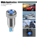 5pcs LED Indicator Light for Universal Cars (Waterproof, 8mm)