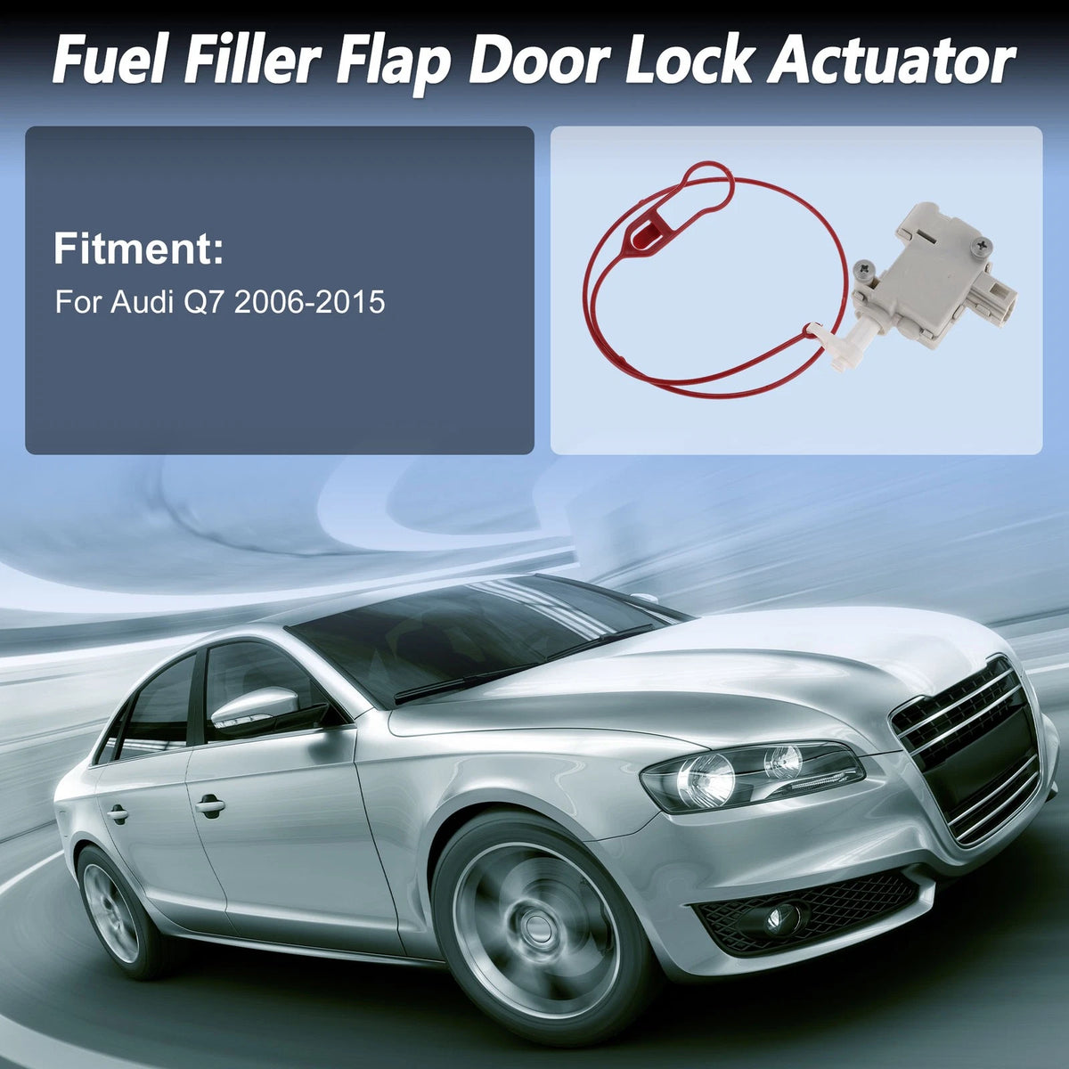 Fuel Filler Flap Door Latch Actuator Motor for Audi Q7 (2006–2015)