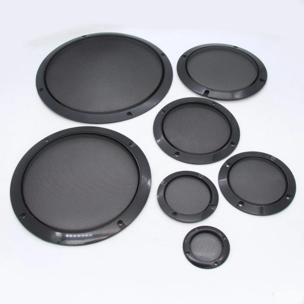 2X Speaker Grills for DIY Accessories (ABS Black Dust Cover)