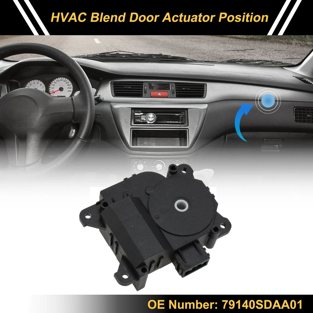 HVAC Heater Blend Door Actuator Replacement for Honda Accord (2003–2007)