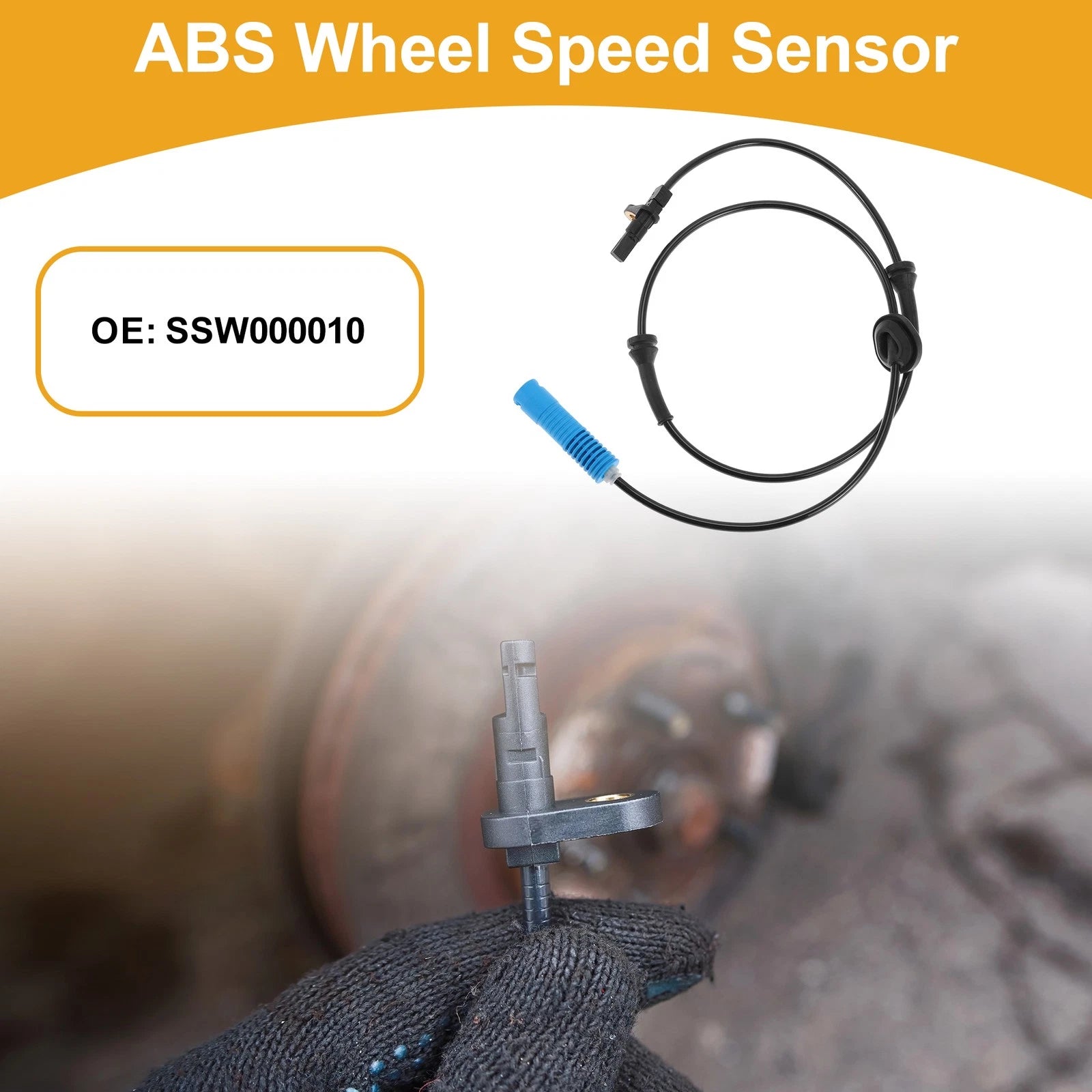 ABS Wheel Speed Sensor No.SSW000010 for Land Rover Freelander (2002–2005)