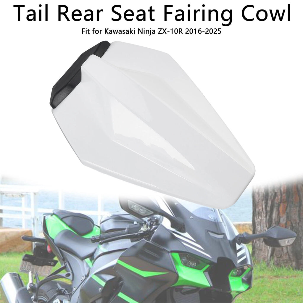 Racing Tail Rear Seat Fairing Cowl for Kawasaki ZX10R (2016–2025) White