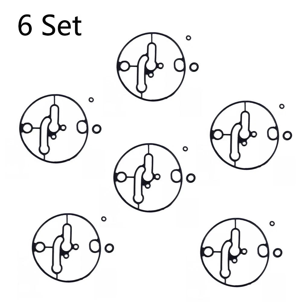 Set of 6 Carburetor Bowl Gaskets for Nikki Briggs & Stratton (N/A) 698781 796184 799727