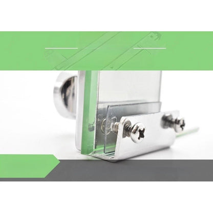 Zinc Alloy Keyed Glass Door Lock for Display Cabinets (No Specific Years)