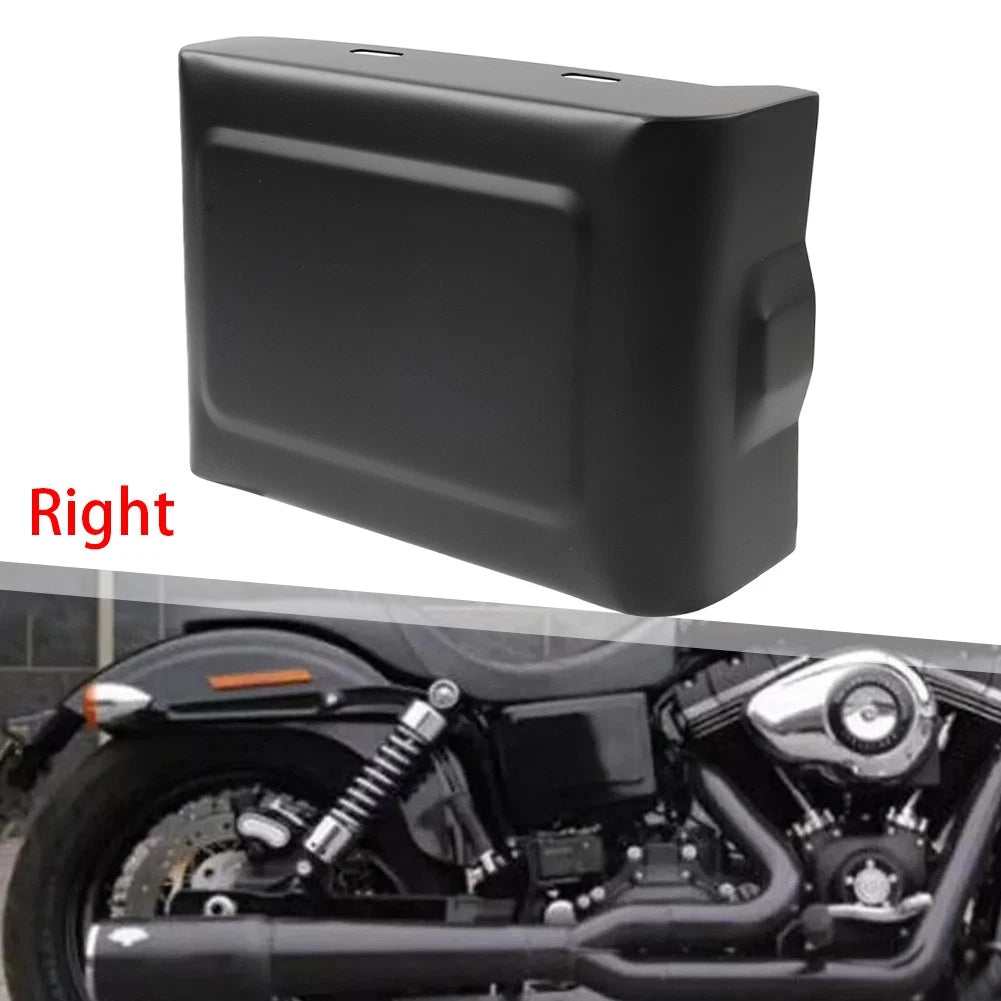 Battery Cover For Harley Dyna Street Bob FXDB Super Wide Glide Right Side BLK