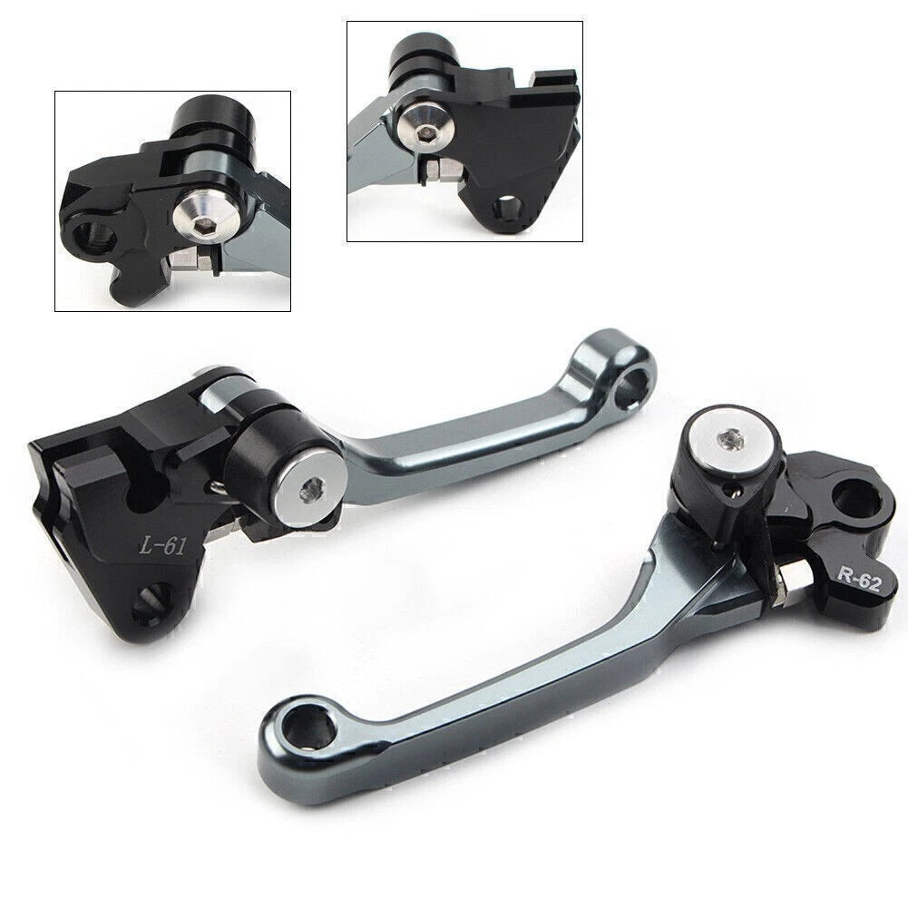 Pivot Dirt Clutch Brake Levers for Kawasaki KX450F (2006–2012)