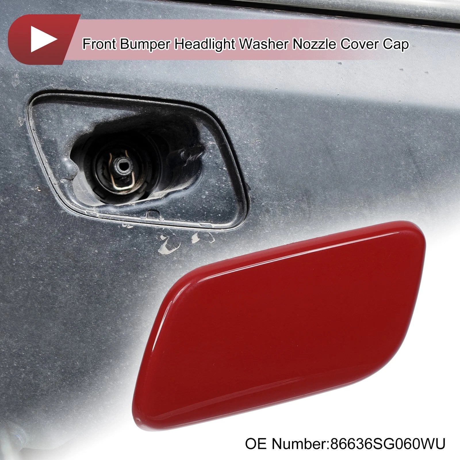 Front Left Washer Nozzle Cover Cap for Subaru Forester 2013–2015 Sport