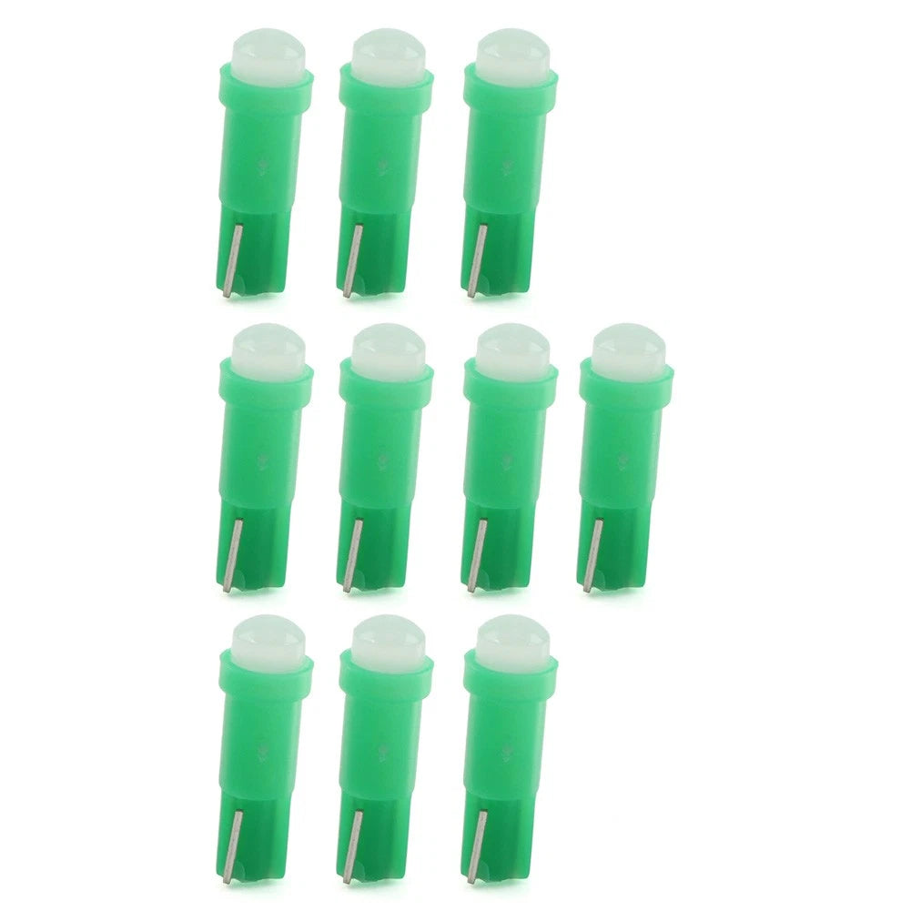 T5 Green SMD Dashboard Gauge Bulbs for Car (Universal)