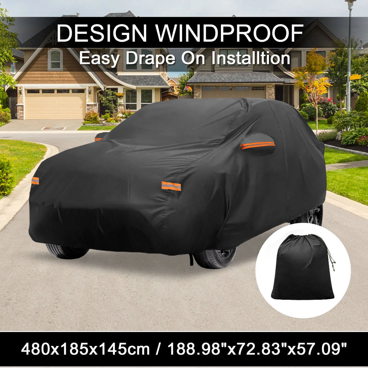 Waterproof 210D-PU Car Cover for Subaru Solterra (2022–2023)