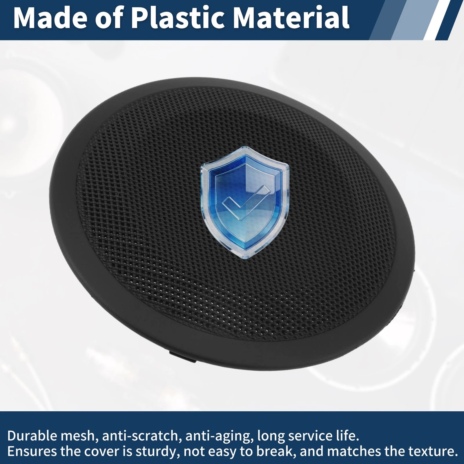 Speaker Grills Cover for BMW X5 X6 E70 E71 (2007–2013) Black Plastic