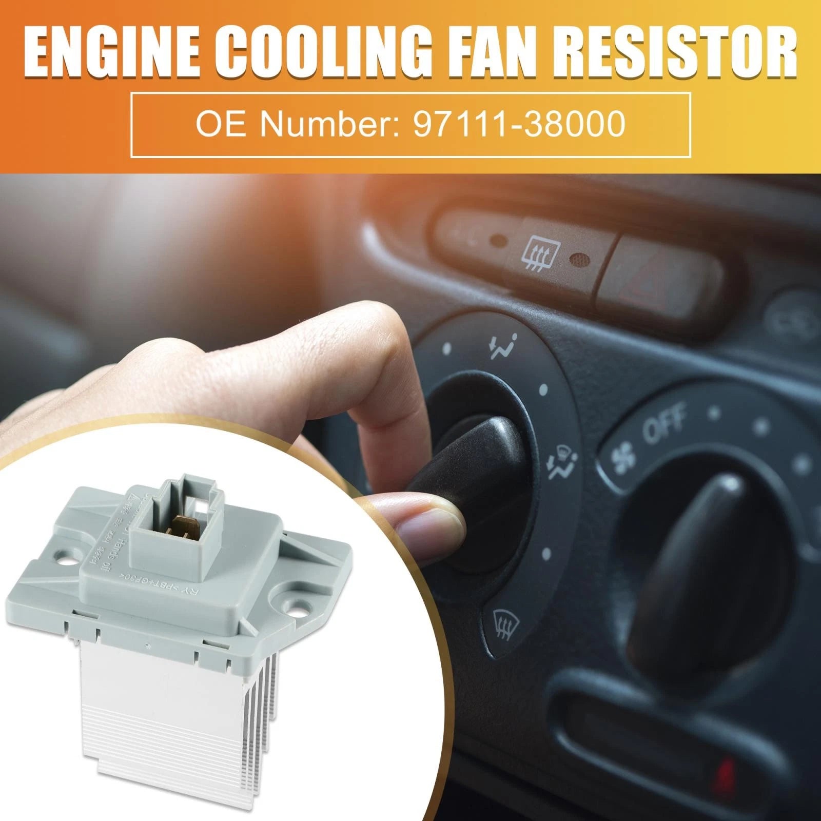 Blower Motor Resistor Replacement for Kia Optima Sorento (2003–2006)