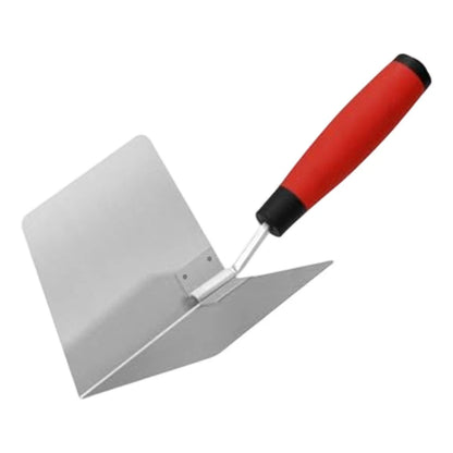 Stainless Steel Corner Trowel for Cement and Drywall Finishes