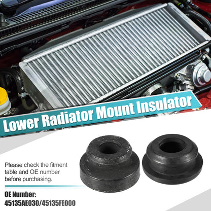 Radiator Mount Cushion Rubber Bush Kit for Subaru (2005–2019)