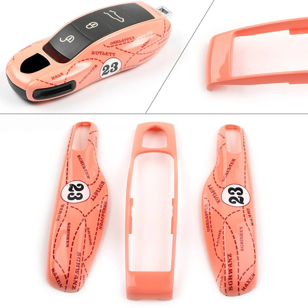 Case Shell Cover for Porsche Cayenne Panamera 911 Key Fob (2003–2023)