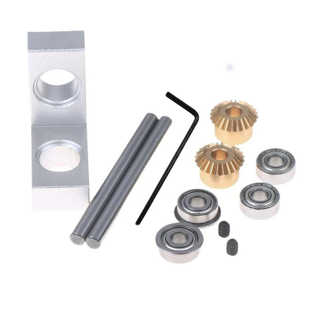 Right Angle Gearbox for Mini (4mm 5mm Shaft, 50mm Length)
