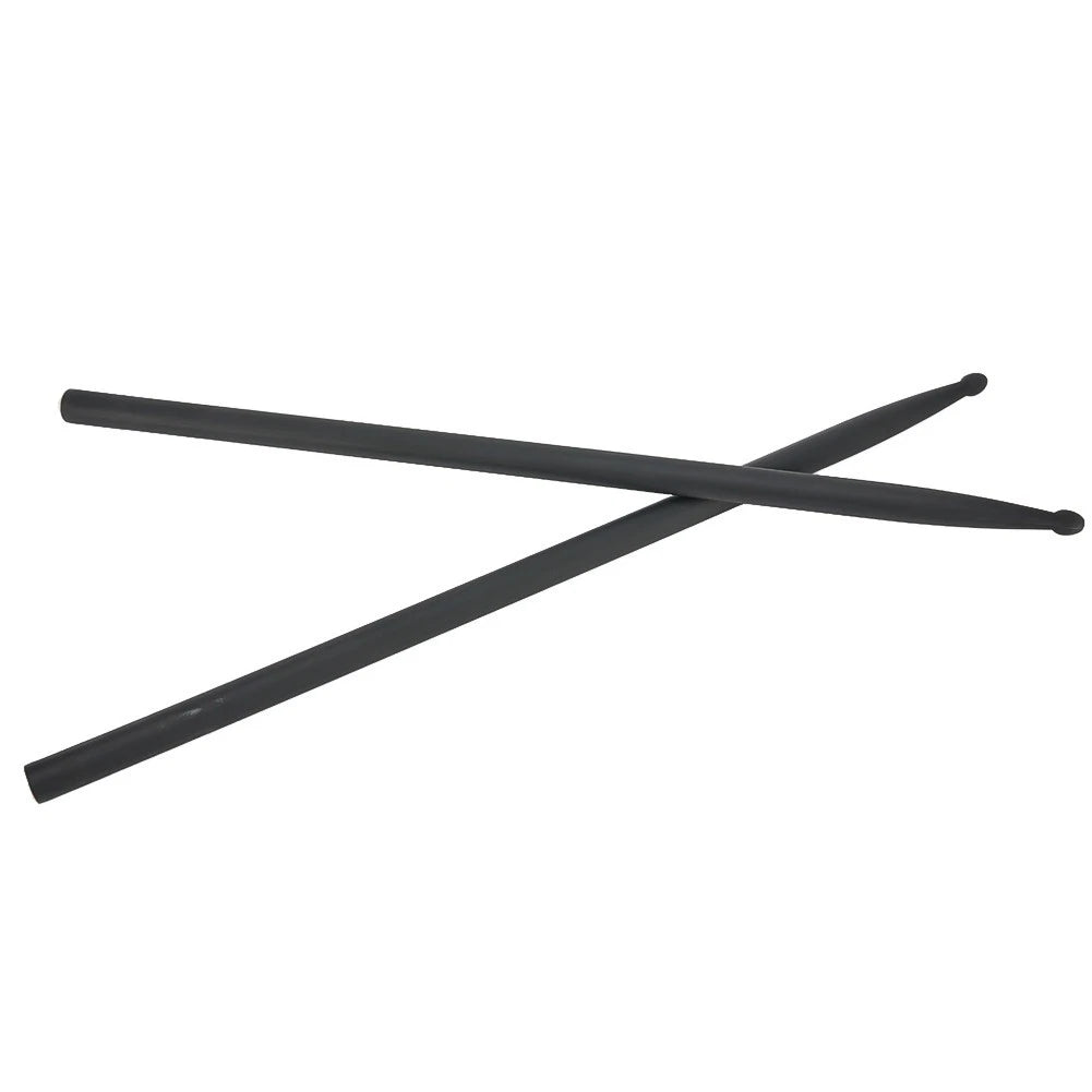 2X Drumsticks 5A Black Carbon Dia 0.565 Flexible Length 16