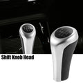 6 Speed Manual Shift Knob Head Replacement for BMW Black Faux Leather (2012–2018)