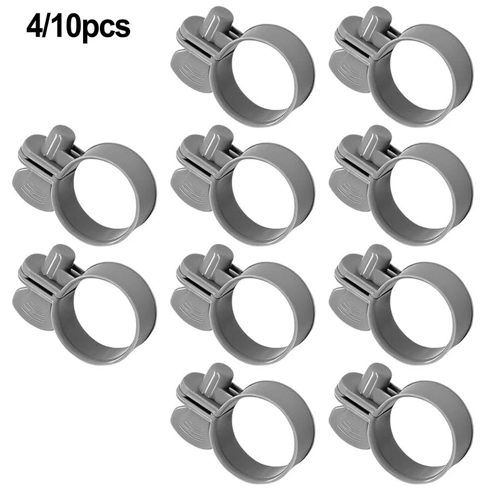 1-1/4 Inch Plastic Hose Clamps for Pool Filter Hose and Fitting Joints