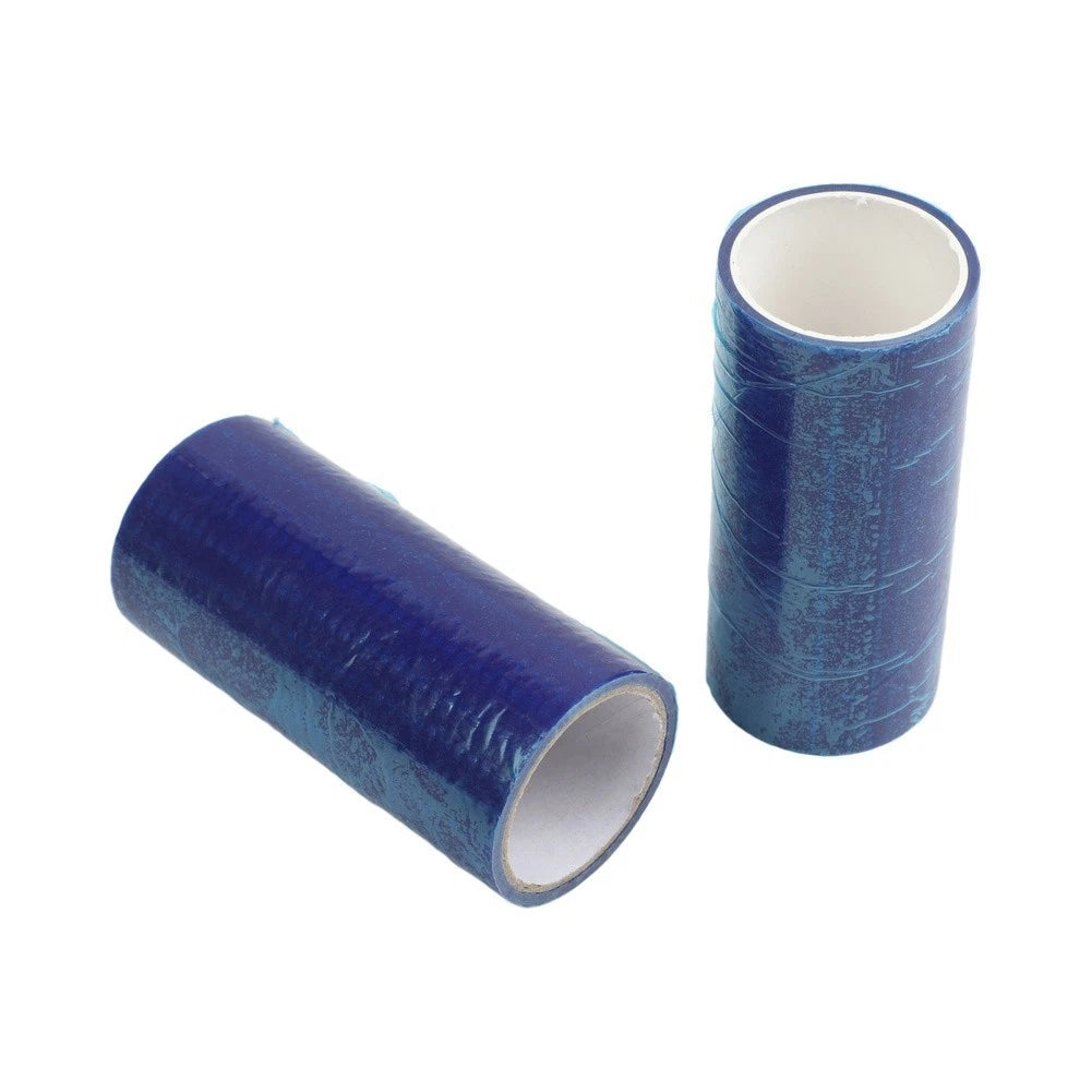Pre-Cut Blue Protective Film 10cm x 15cm for Bathroom Fixtures and Doors