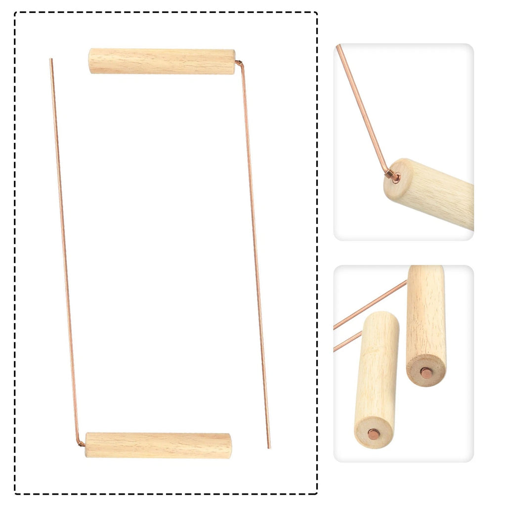 Copper Probes with Wooden Handles for Divination Practice
